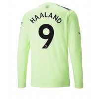 Dres Manchester City Erling Haaland #9 Rezervni 2022-23 Dugi Rukav